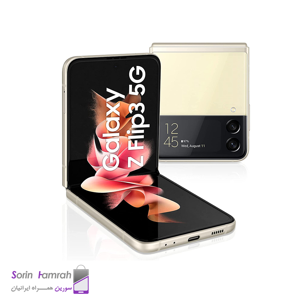 گوشی موبایل سامسونگ مدل Galaxy Z Flip3 5G تک سیم کارت ظرفیت 256/8 گیگابایت